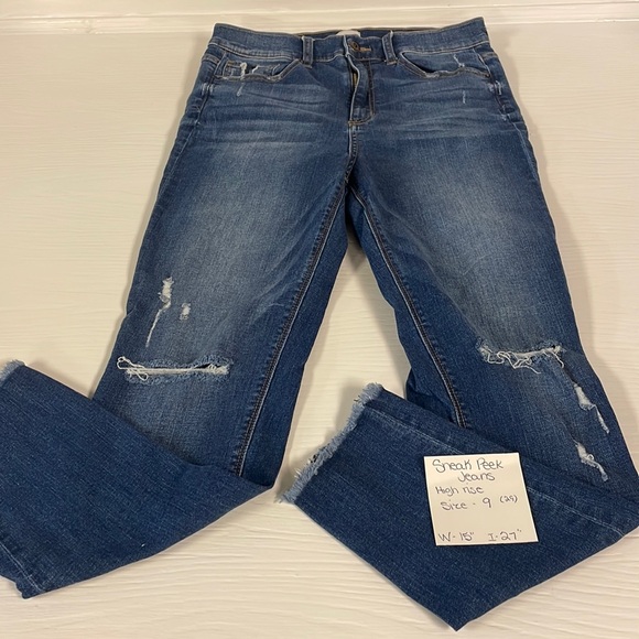 Sneak Peek Jeans - Picture 1 of 6